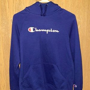 Champion Navy Blue Hoodie